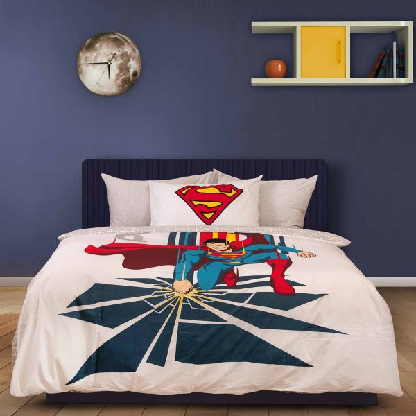 סדרת מצעים לילדים סופרמן SUPERPOWER סדרת מצעים לילדים סופרמן SUPERPOWER